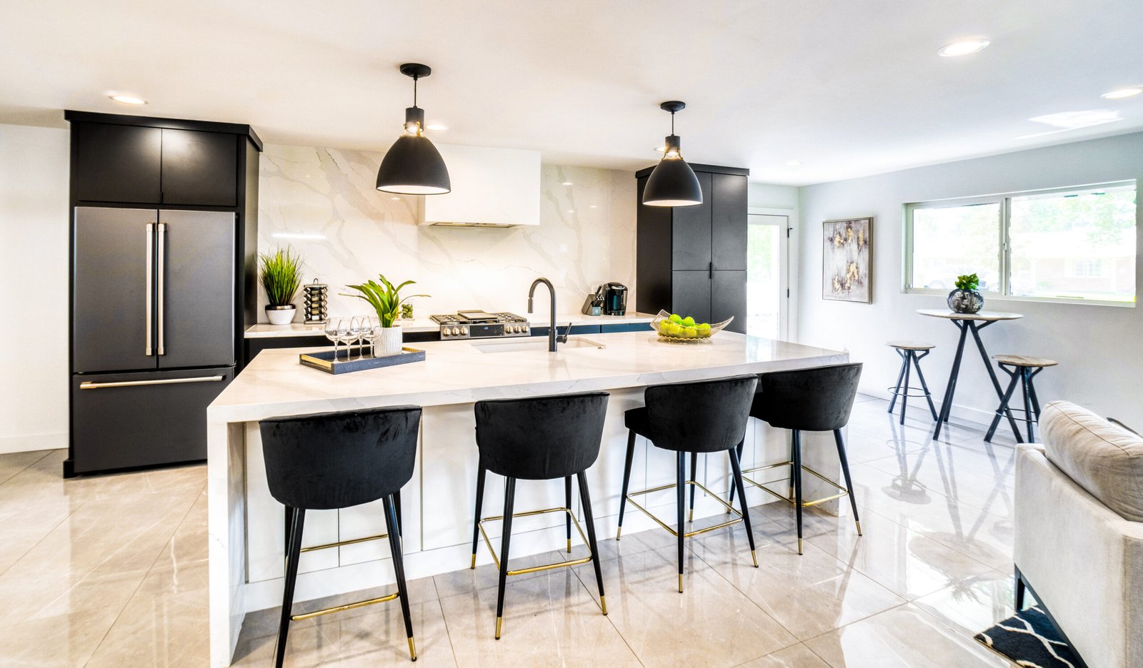 modern kitchen interior